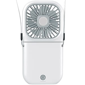 Power Bank and Folding Neck Fan