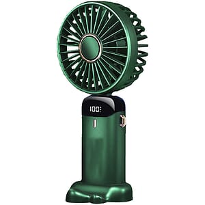 Rechargeable Digital Display Folding USB Fan
