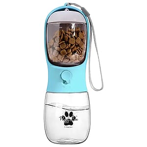10 oz Pet Water Bottle with Food Container