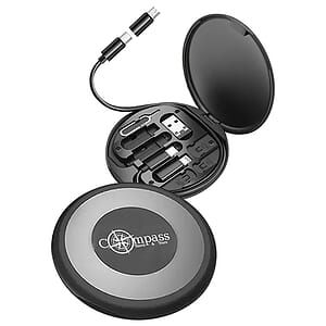 Multi Charging Cable Case Convertor USB C to Type C/iOS