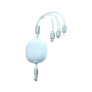 3.9ft Retractable Multi Charging Cable Cord