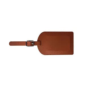 Faux Leather Luggage Tag for Suitcase