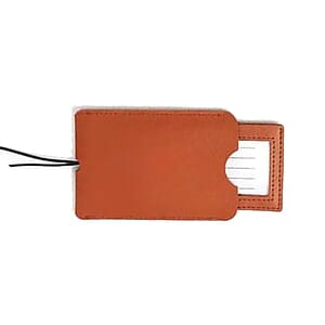 Suitcase Luggage Tags with Sleeve & Elastic Band