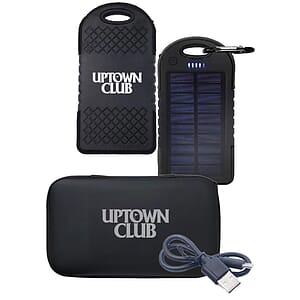4000 mAh Solar Power Bank With Storage Bag