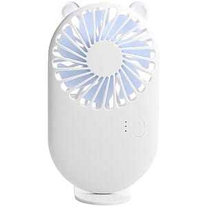 Cute Portable Mini Handheld Fan with Base