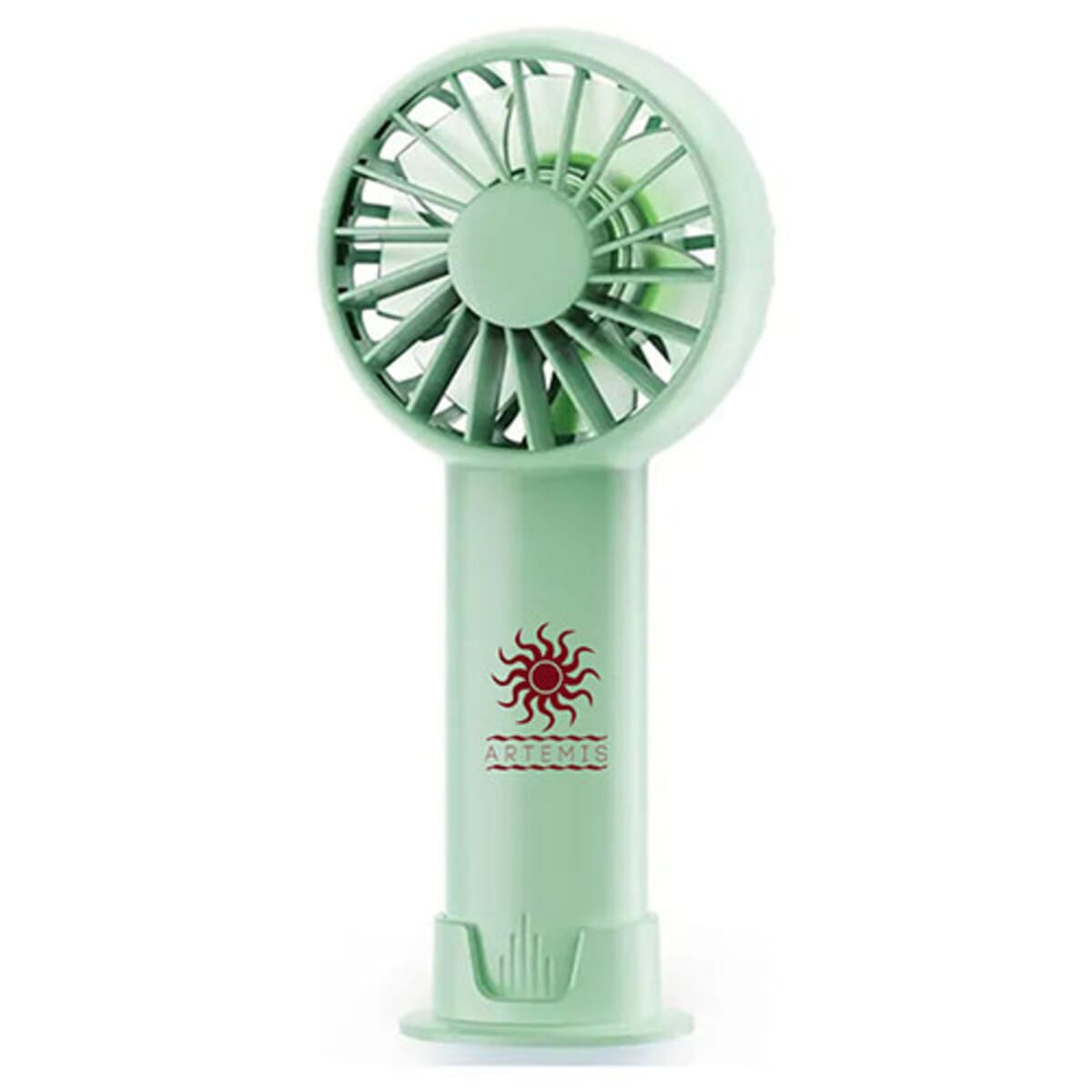 3-Speed USB Rechargeable Battery Fan with Base