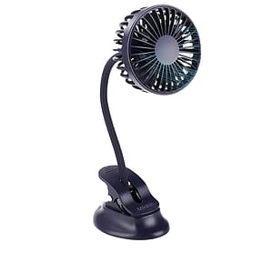 Clip-on Rechargeable Baby Stroller Fan with Battery