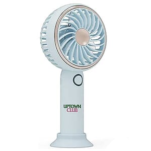 Simple LED and Handheld USB Rechargeable Fan