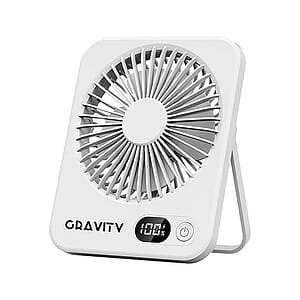 5 Speed Portable Rechargeable Handheld Desk Fan