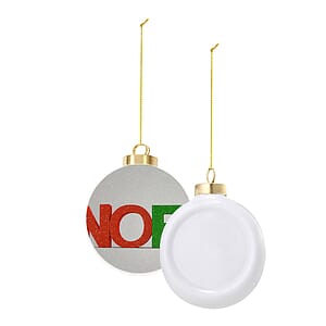 Ceramic Ball Christmas Tree Ornament