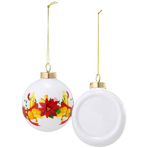 Ceramic Ball Christmas Tree Ornament