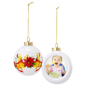 Ceramic Ball Christmas Tree Ornament