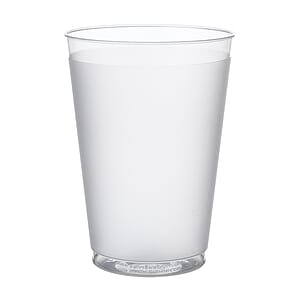 12 oz. Flex Frosted Plastic Stadium Cups