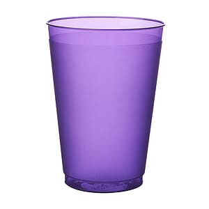 12 oz. Flex Frosted Plastic Stadium Cups