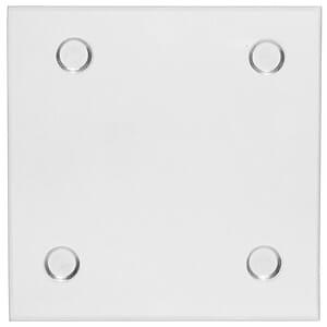 4 in Square Custom Glass Coasters