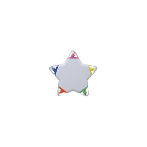 Star Shaped 5 Color Highlighters