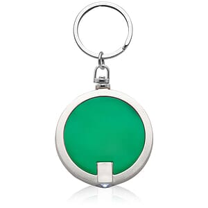 Round LED Keychains