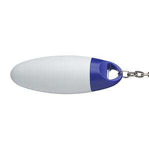 Dallas Plastic Pill Bottle Keychains
