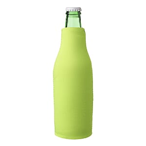 Neoprene Zippered Beer Bottle Coolies