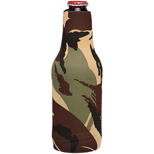 Neoprene Zippered Beer Bottle Coolies