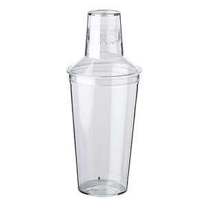 Camden 17 oz. Plastic Cocktail Shaker Bottles
