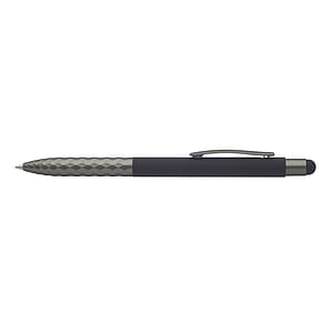 Geometric Aluminum Ball Point Pens with Stylus