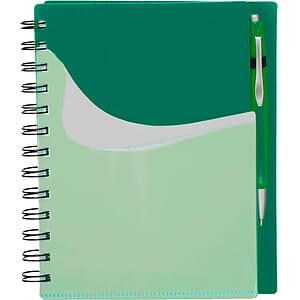 Spiral Notebooks with Front Pocket