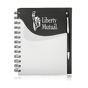 Spiral Notebooks with Front Pocket