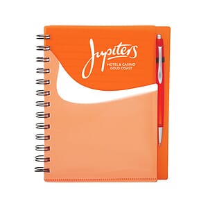 Spiral Notebooks with Front Pocket