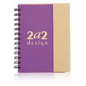 Two Tone Eco Friendly Notebooks