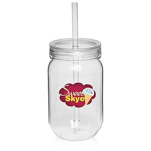 24 oz. Single Wall Mason Jars