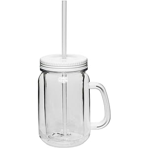 17 oz. Mason Jars with Straw