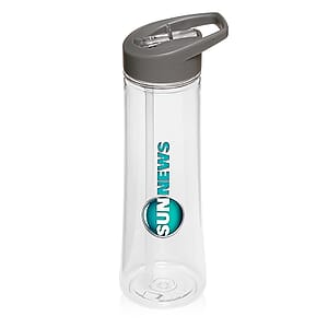 22 oz. Plastic Sports Water Bottles with Drink Spout