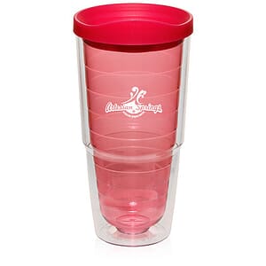 24 oz. Double Wall Orbit  Acrylic Tumblers
