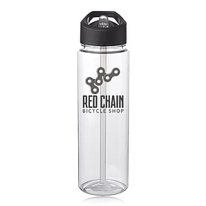 24 oz. Borneo Plastic Water Bottles with Carrying Handle