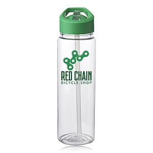 24 oz. Borneo Plastic Water Bottles with Carrying Handle