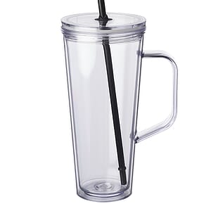 24 oz. Tilden Plastic Tumbler with Handle 