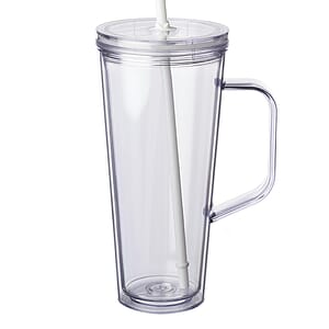 24 oz. Tilden Plastic Tumbler with Handle 