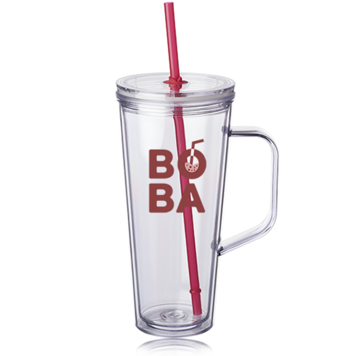 24 oz. Tilden Plastic Tumbler with Handle 