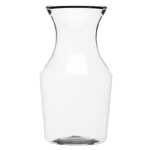 Reserv 12 oz. Plastic Disposable Wine Carafe