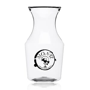 Reserv 12 oz. Plastic Disposable Wine Carafe