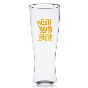 12 oz. Reserv Plastic Pilsner Glasses