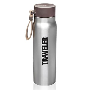 17 oz. Vacuum Insulated Water Bottles with Carrying Strap