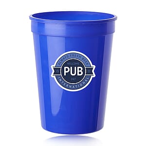 12 oz.  Plastic Stadium Cups