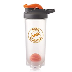24 oz. Plastic Shaker Bottles with Mixer