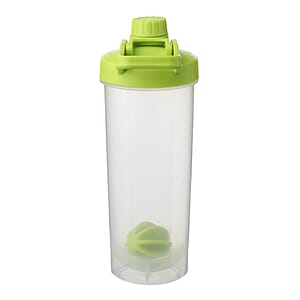 24 oz. Olympian Plastic Shaker Bottles with Mixer 