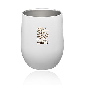 11 oz. Stainless Steel Stemless Wine Glasses