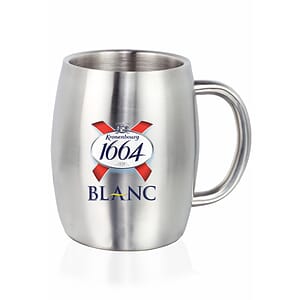 14 oz Agnes Stainless Steel Double Wall Mugs