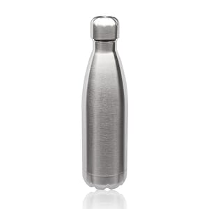17oz Stainless Steel Levian Cola Shaped Bottles