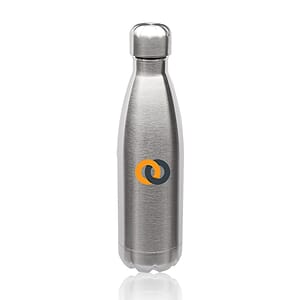 17oz Stainless Steel Levian Cola Shaped Bottles